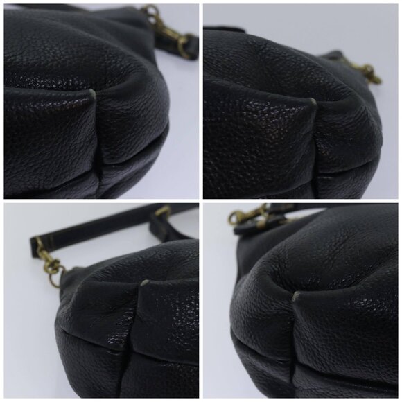 GIVENCHY Hand Bag Leather 2way Black Auth bs15483 - Picture 16 of 16